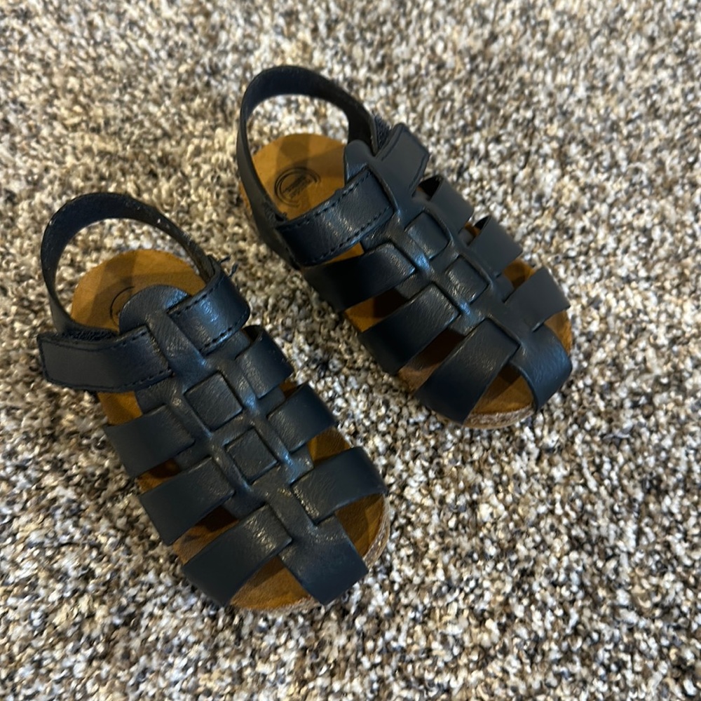 Fisherman navy sandals